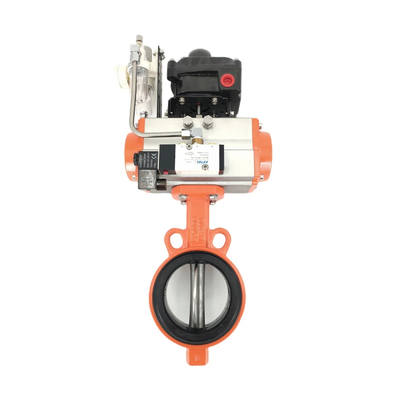 Pneumatic Operated Butterfly Valve Pneumatic Operated Butterfly Valve